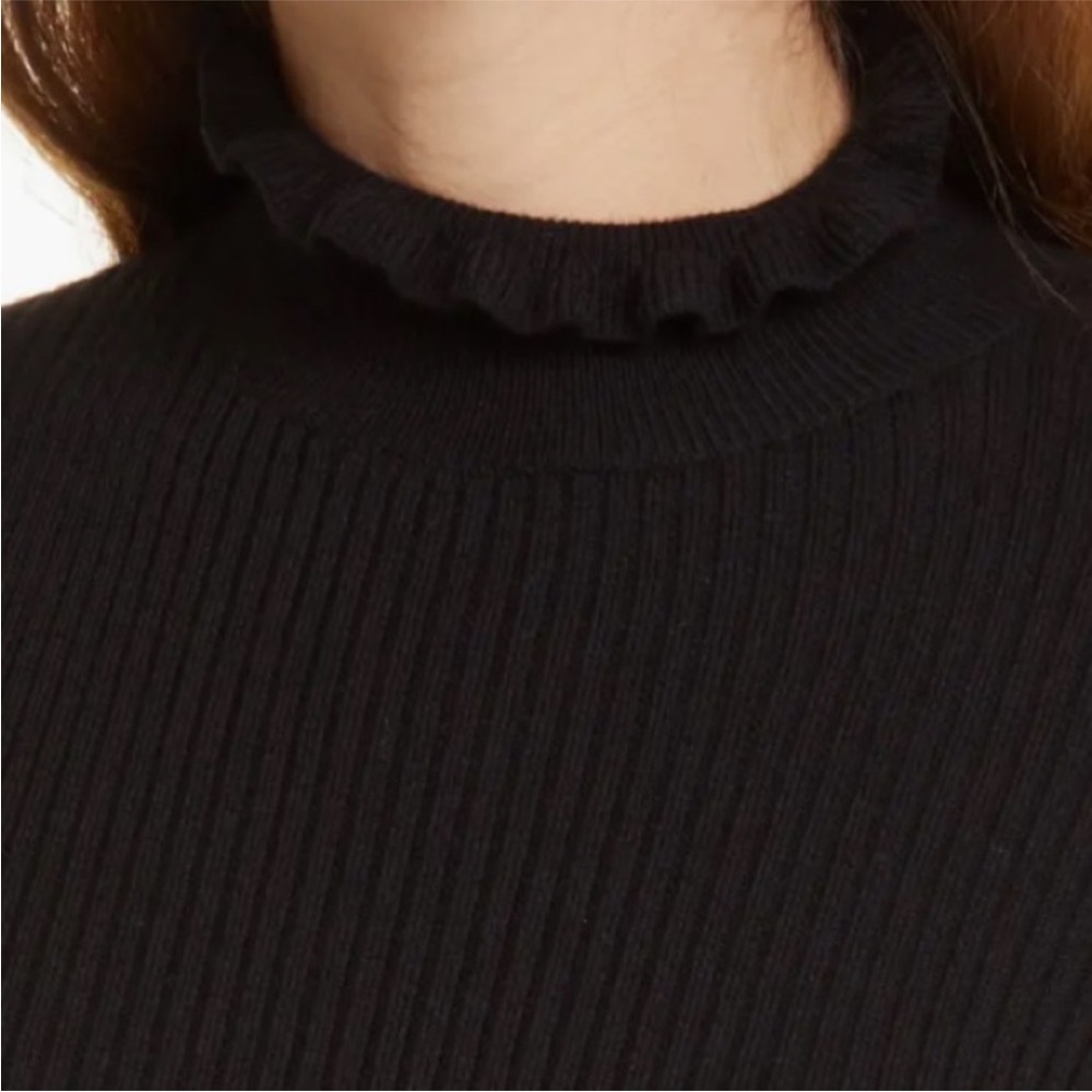 FRAME Ruffle Neck Sweater - Picture 2 of 2